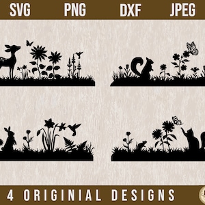 Flower Grass SVG,Nursery svg, Woodland Animals svg, Garden SVG, Nursery Decor svg,Humming bird svg,Nursery Sign svg,Garden Signs svg,DXF,png