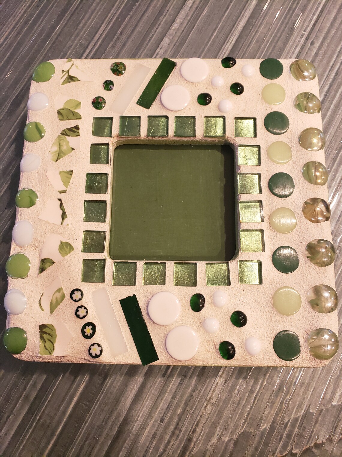 Mosaic picture frame Etsy