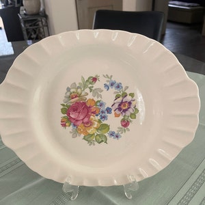 Oval serving platter by Limoges-American