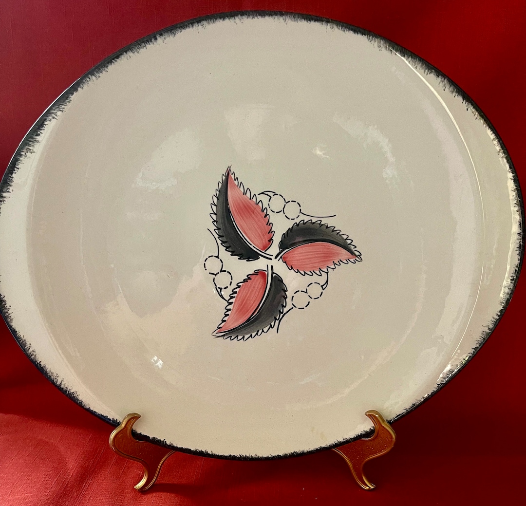 Vintage Blue Ridge Southern Pottery Platter - Etsy