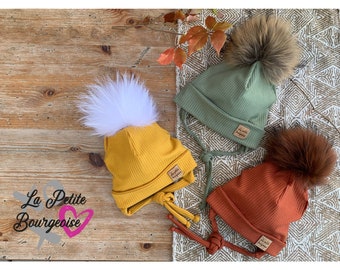 Beanie Handmade Coloré Avec Licorne Set avec foulard Beanie Handmade Coloré Avec Licorne Set avec foulard