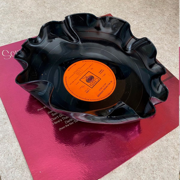 Vinyl Record Bowl as any Shape