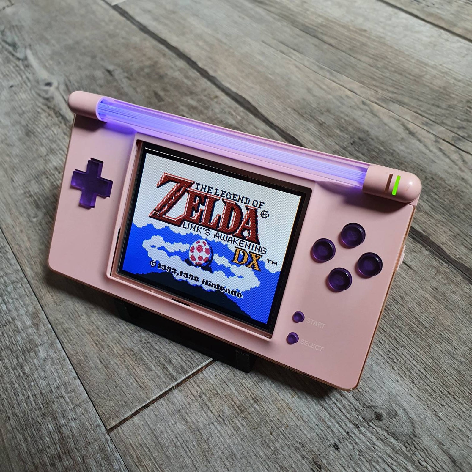Nintendo Game Boy Advance NEON macro DS GBA Gameboy micro