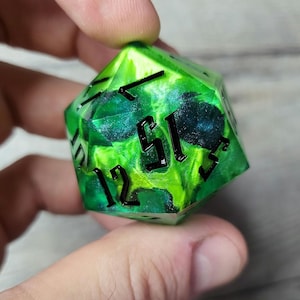 Dice Skull devil dead dice 33 mm dice Sharp Edge, D&D Dice Set for Dungeons and Dragons D20 and Polyhedral Dice Set