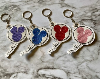 Mouse Balloon Keychain