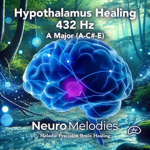 Guérison de l'hypothalamus avec une fréquence de 432 Hz | 1 h audio | Licence commerciale incluse