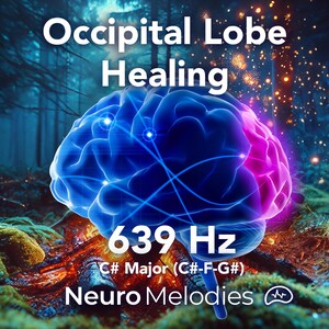 Occipital Lobes Healing | 639Hz Frequency | Crackling Fire Soundscape | Commercial License Included (1Hr Audio Download)