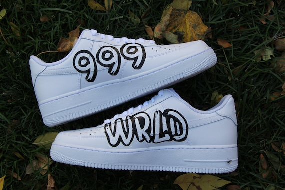 Custom Air Force 1 juice WRLD Tribute // Hand -  Israel