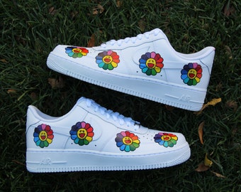 Custom Air Force 1 murakami Sunflower // Designer 