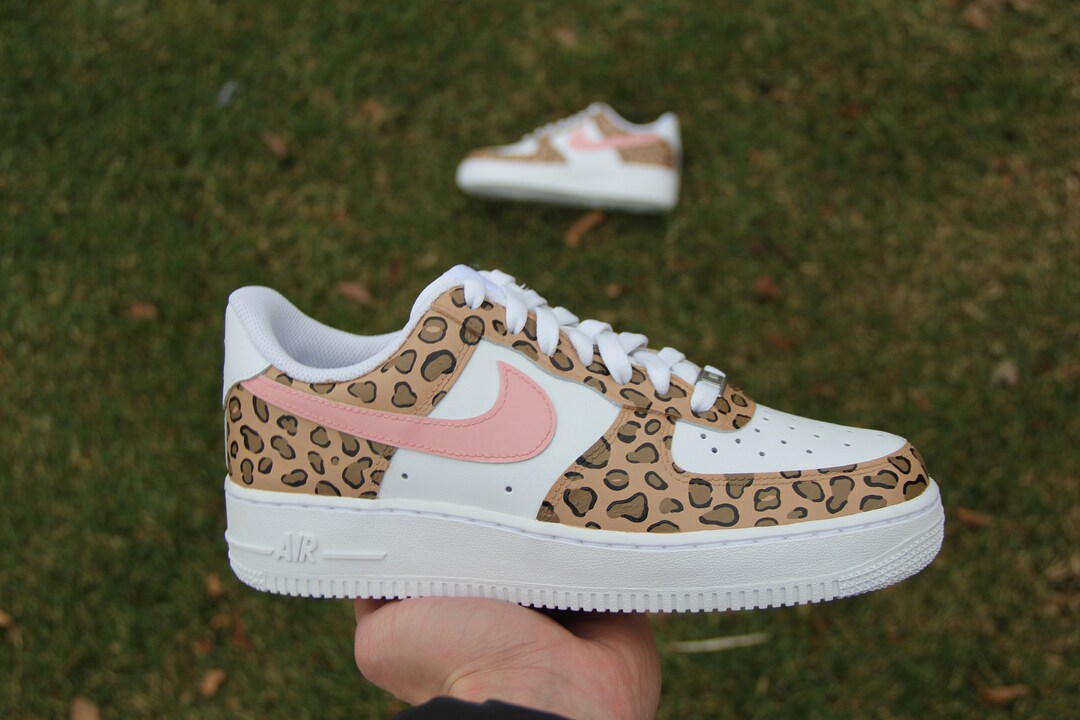 custom air force 1 cheetah print