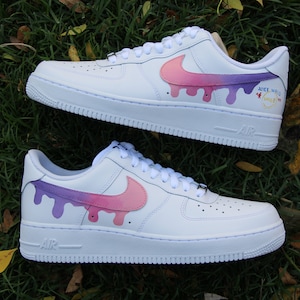 Custom Air Force 1 &quot;JUICE WRLD TRIBUTE&quot; // Hand Painted Custom Shoes