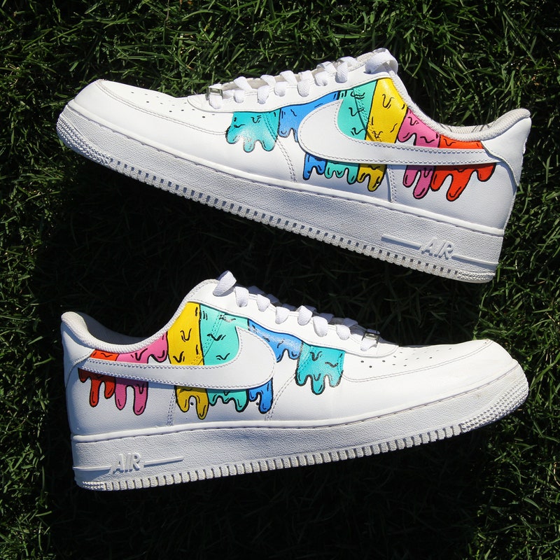 custom nike air force 1 drip creationz