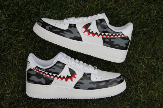 bape af1 black