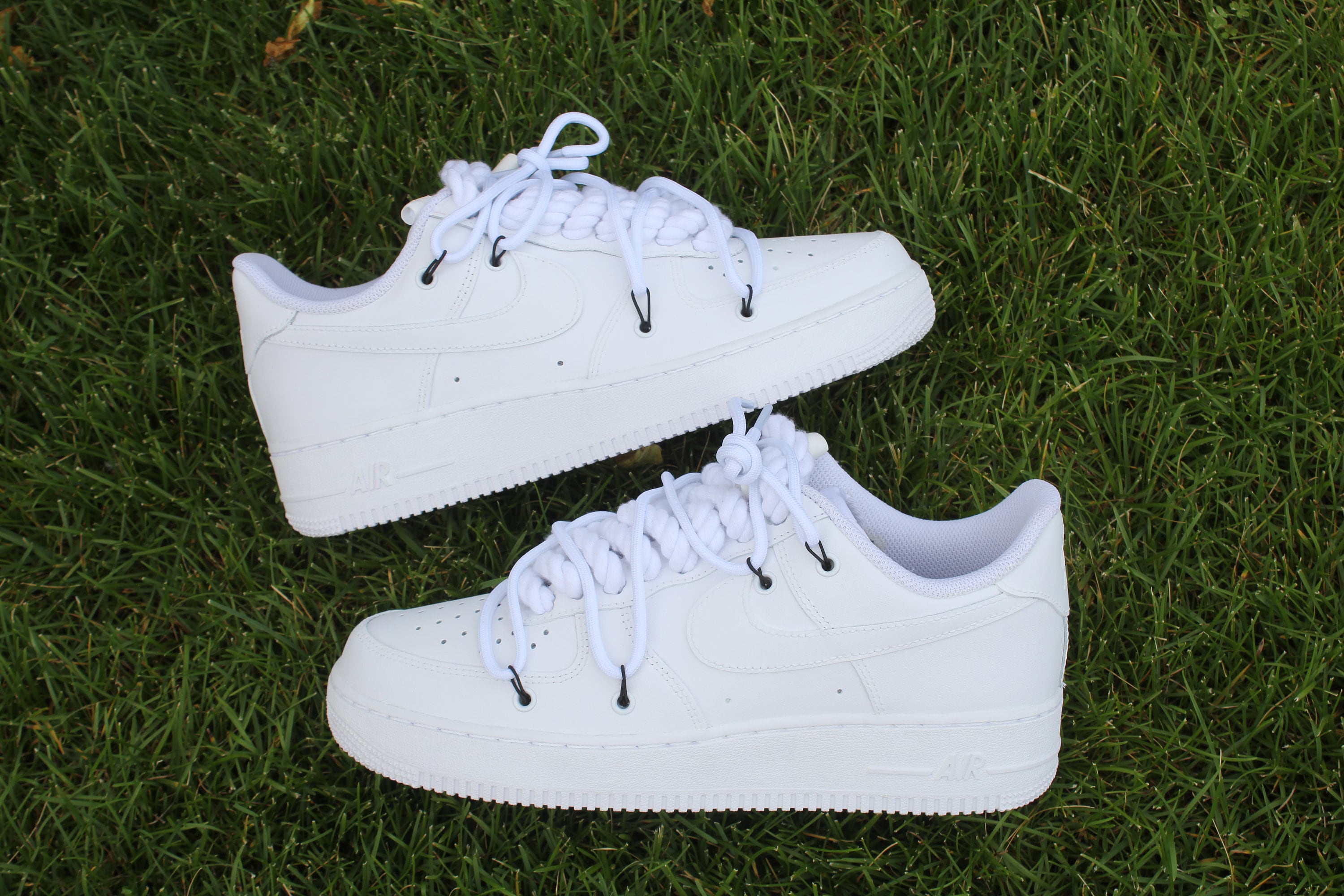 Air force 1 rope laces white – Kosmo studio