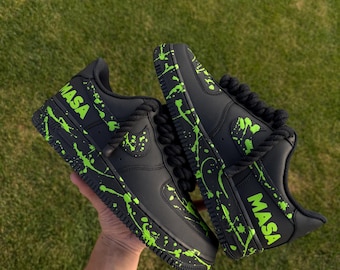 YoungBoy MASA 2025 Tour Air Force 1 Custom Shoes