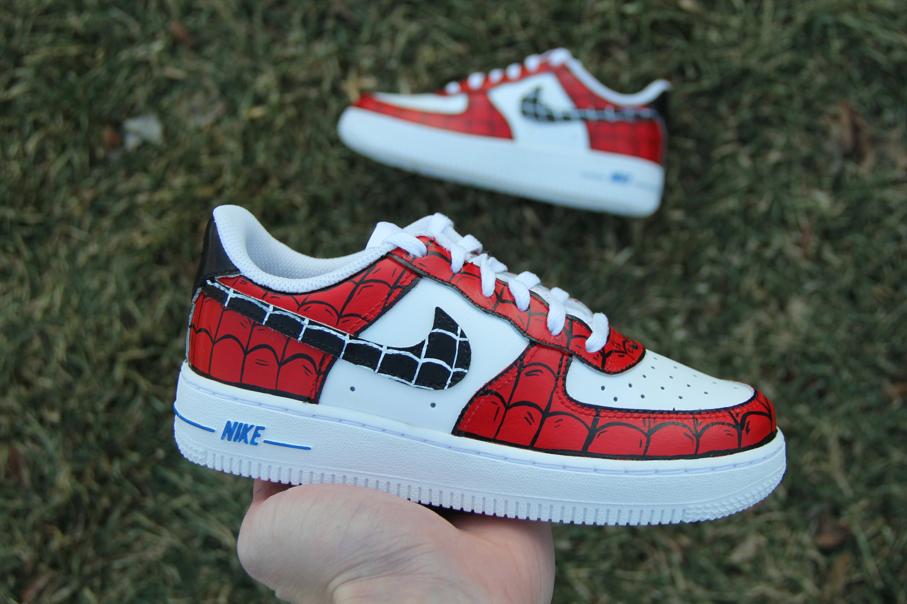 Spiderman Shoes Etsy
