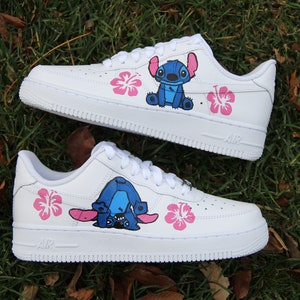 Custom Air Force 1 stitch // Leo & Stitch Custom - Etsy