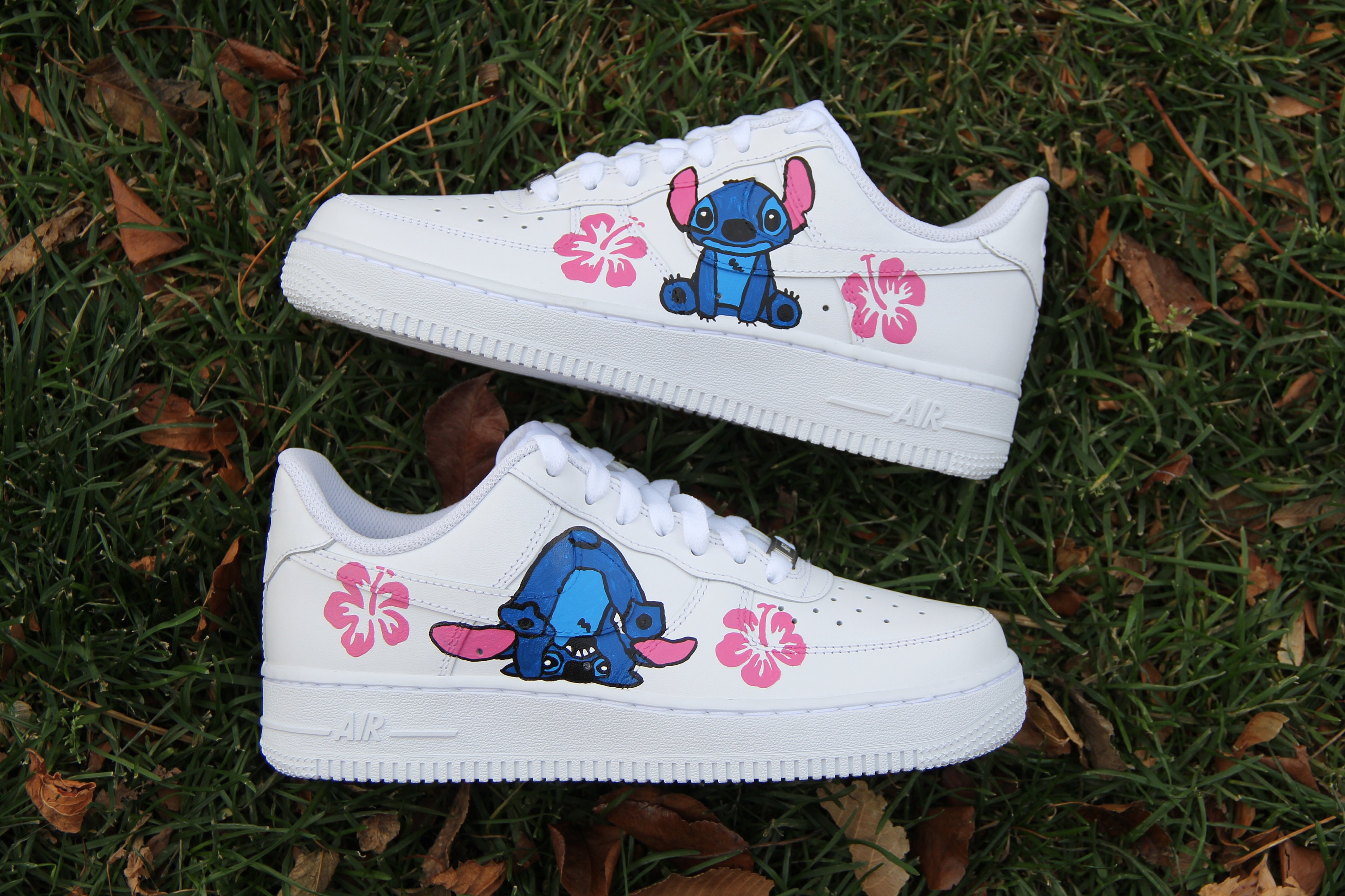 Custom Air Force 1 stitch // L&S Custom Shoes - Etsy