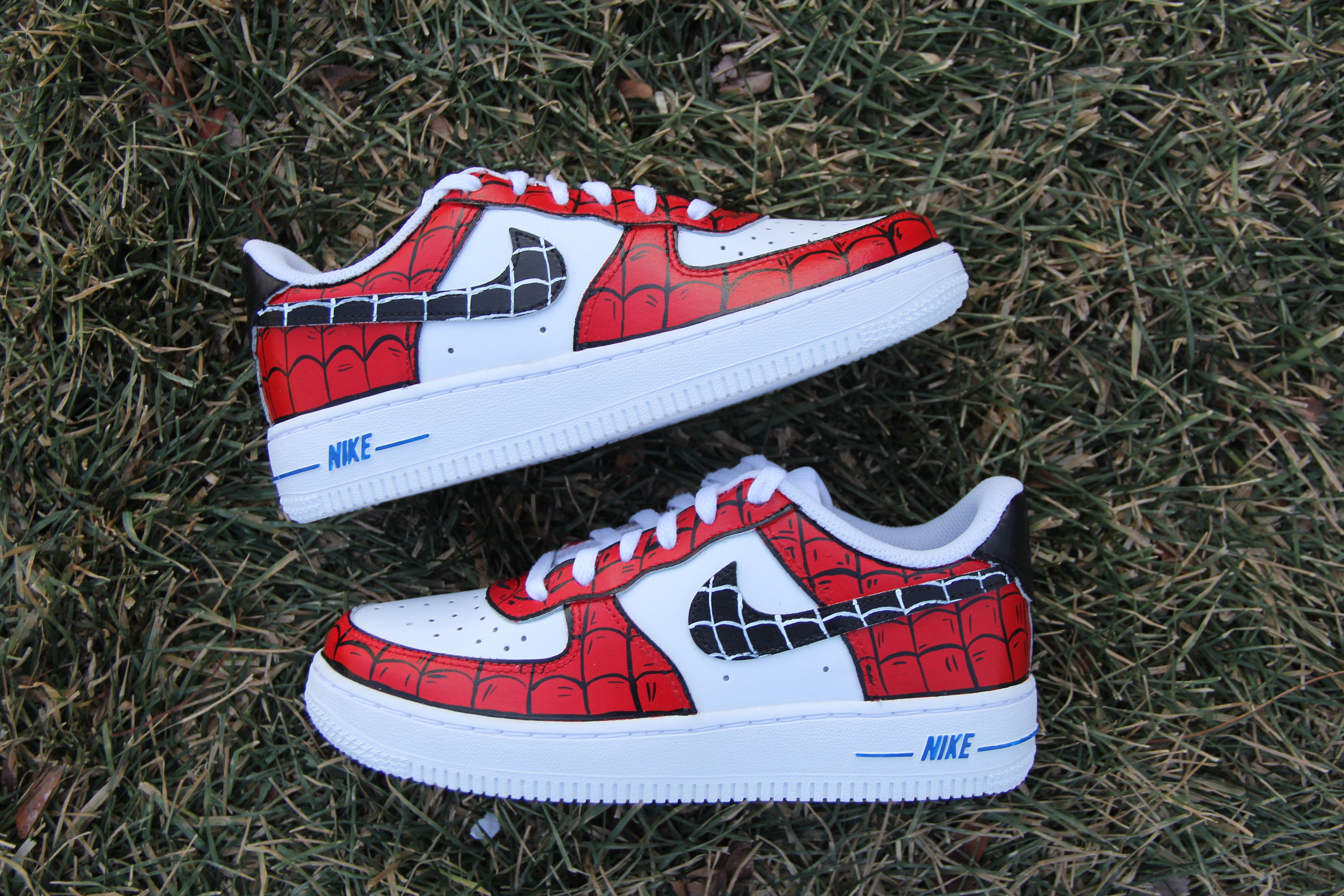 spider web air force 1