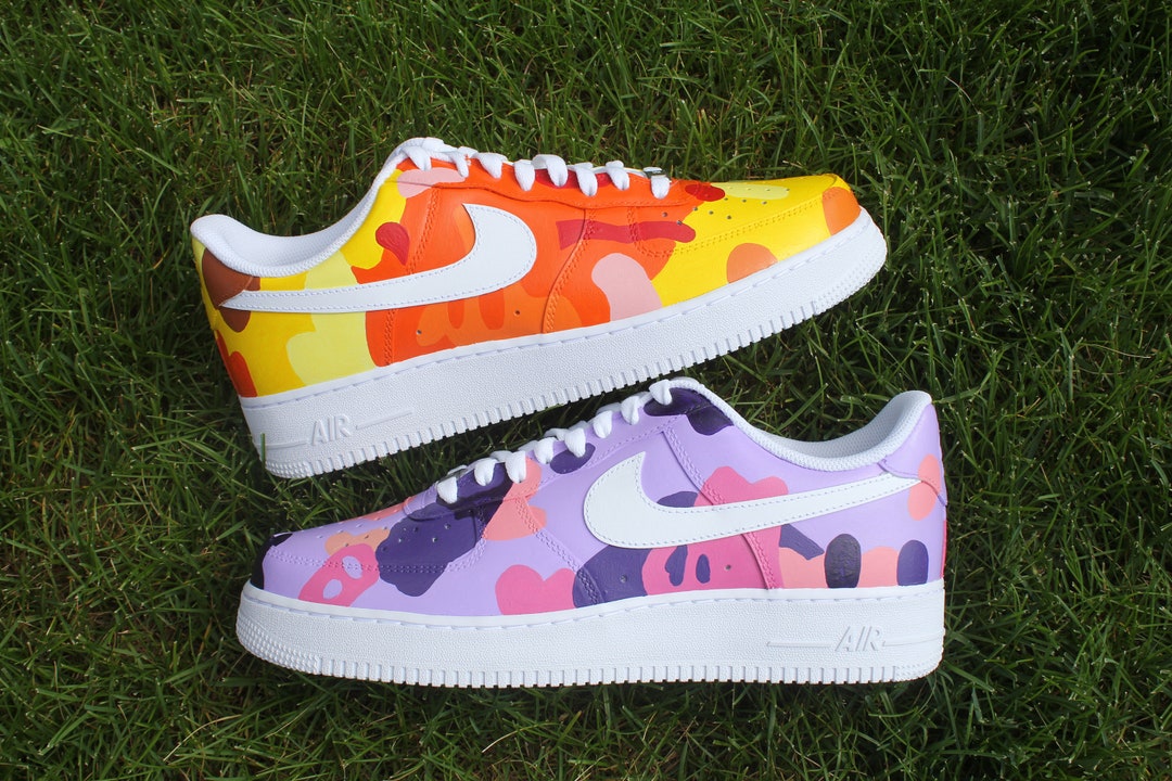 patterned air force 1