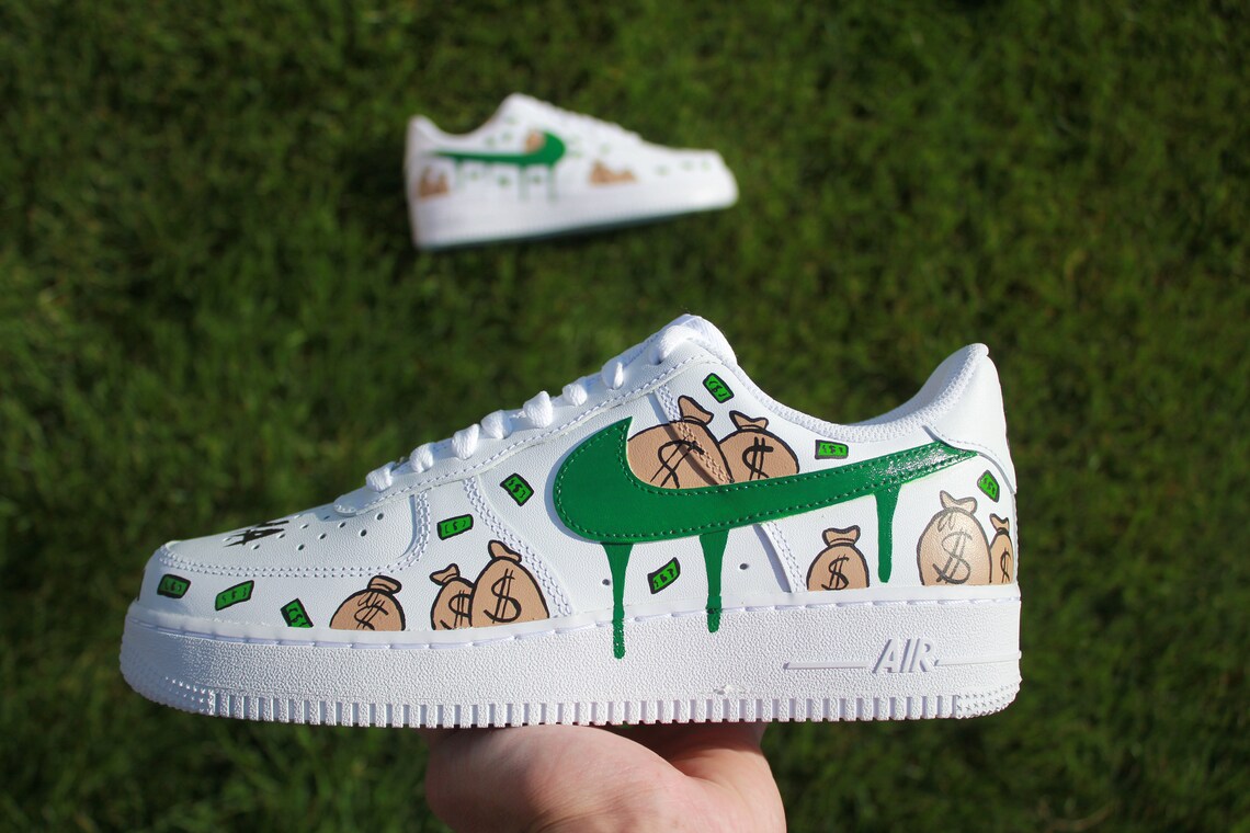 custom air force 1 money