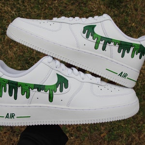 Custom Air Force 1 "Alternative Drip" // Hand Painted Drip Custom Shoes