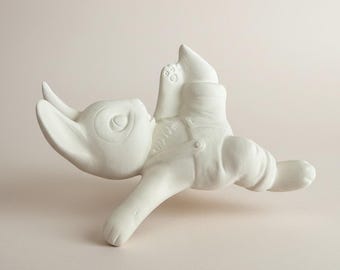 Ceramic Bisque Bunny Rabbit Ready to Paint #12A
