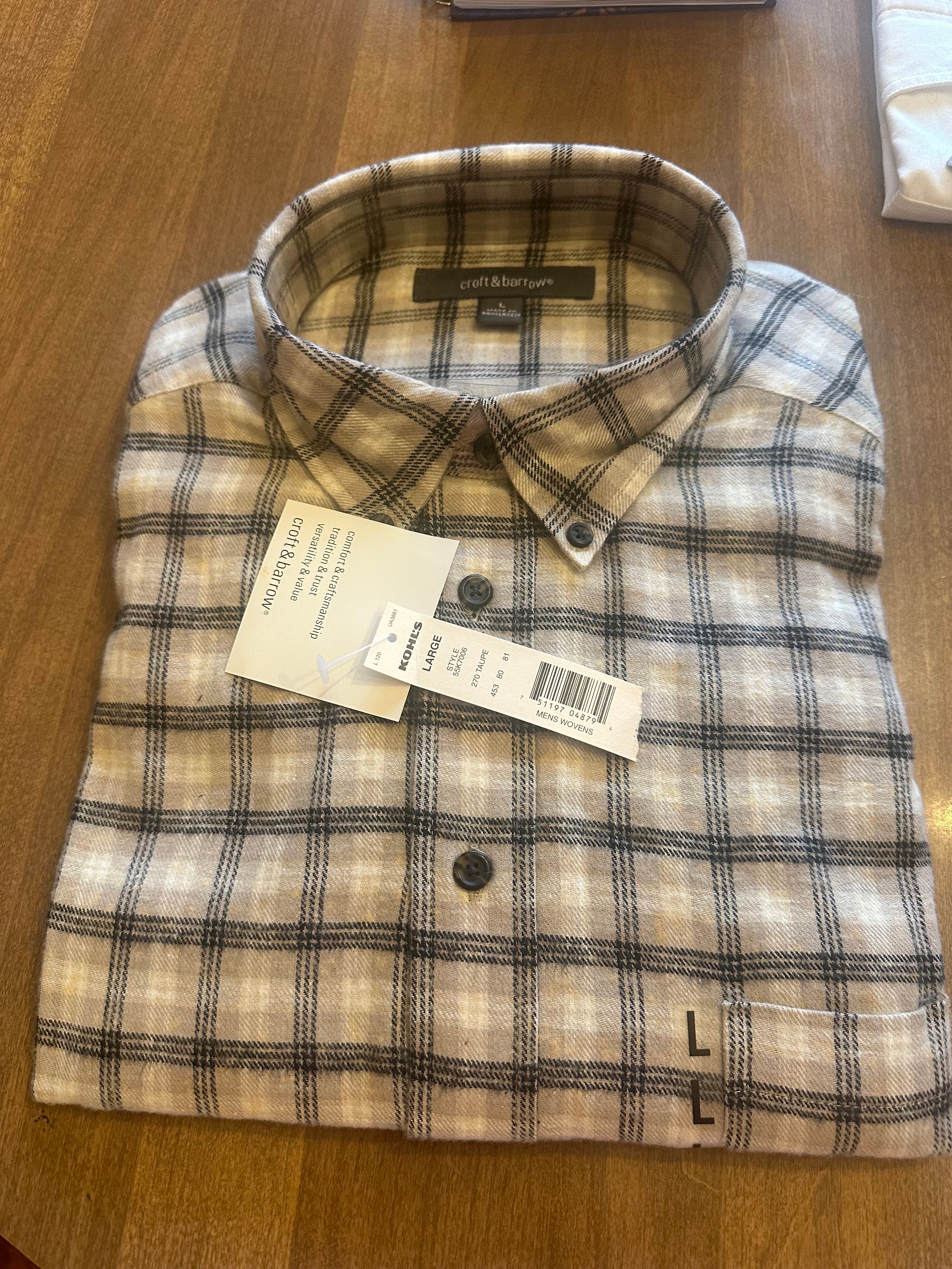 New Men's Croft and Barron, Button Down Large Shirt, Men's Wovens #10 (BOB) #15 Medium Shirt, #16 Medium Shirt #17 Medium - Etsy New Men's Croft and Barron, Button Down Large Shirt, Men's Wovens #10 (BOB) #15 Medium Shirt, #16 Medium Shirt #17 Medium - Etsy