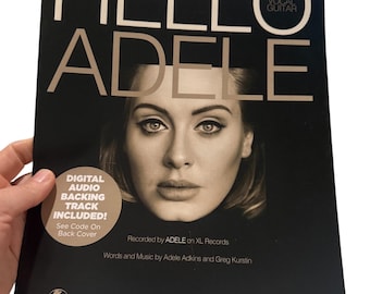 Hello Adele Sheet Music Piano Vocal Guitar w/ Audio Access Hal Leonard