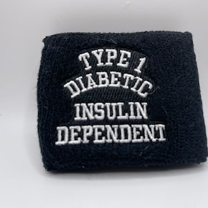 Sport Activewear Fit Medical Id Alert Wristband for Type 1 Diabetic #756