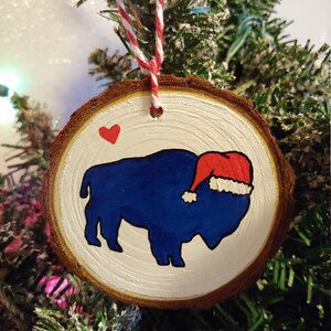 Festive Buffalo Ornament