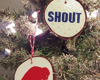 Buffalo Shout Reversible Ornament