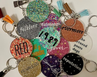 TS Album Keychain