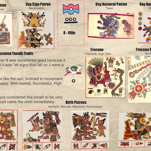 Azteca/Mexica Birthday (Tonalli) Meaning Analysis AND Tonalli Video Reading