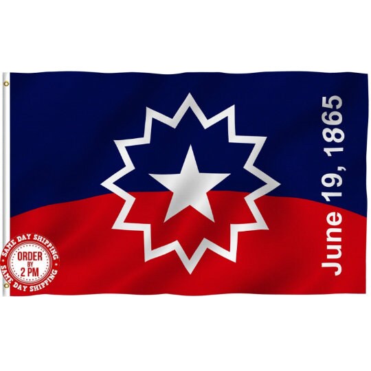 Juneteenth Flag - The End of Slavery, Freedom Day - Commemorates June…