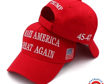 Donald Trump 2024 MAGA Patriots Hat | Uniting for a Greater America | One Size Fits Most