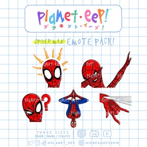 Superhero Emotes | Spideyman Emotes | Twitch Emotes | Discord Emotes | YouTube Emotes