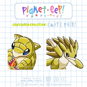 Poki Emotes | SandshrewEvolution | Juicebox Emote | Dab Emote | Twitch Emotes | Discord Emotes | YouTube Emotes