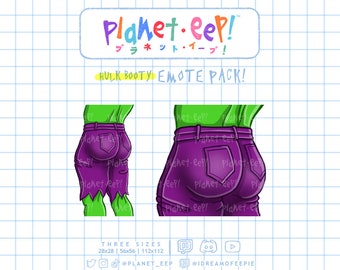 Superhero Emotes | Hulky Emotes | Booty Emotes | Thicc Emote | Marvel Emotes | Twitch Emotes | Discord Emotes | YouTube Emotes