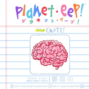 Emote cervello / Emote IQ / Emote rosa / Emote Twitch / Emote discordia / Emote YouTube