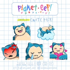 Poki Emotes | ISnorlaxI | Sleep Emote | UwU Emote | Hi Emote | Twitch Emotes | Discord Emotes | YouTube Emotes