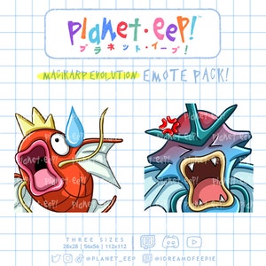 Poki Emotes | MagikarpEvolution | Fish Emotes | Sweat Emote | Twitch Emotes | Discord Emotes | YouTube Emotes