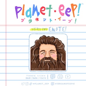 Zauberer Emote | Rubeus Emote | UwU Emote | Twitch Emote | Discord Emote | YouTube Emote