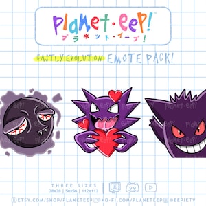 Poki Emotes | Halloween Emotes | GastlyEvolution | UwU Emote | Hi Emote | Twitch Emotes | Discord Emotes | YouTube Emotes