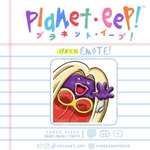 Poki Emote | JynxHi | Hi Emote | Twitch Emote | Discord Emote | YouTube Emote