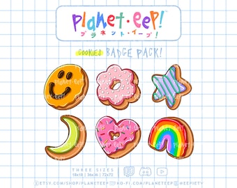 Cookie Badges | Cookie Sub Badges | Cookie Bit Badges | Twitch Badges | Twitch Sub Badges | Twitch Bit Badges | YouTube Badges