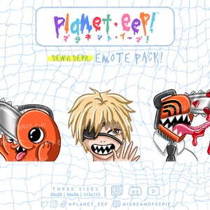 Chainsaw Guy Emotes | Halloween Emotes | Anime Emotes | Twitch Emotes | Discord Emotes | YouTube Emotes