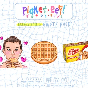 Strangest Things Emotes | Eleven Emotes | Halloween Emotes | Waffle Emotes | Twitch Emotes | Discord Emotes | YouTube Emotes