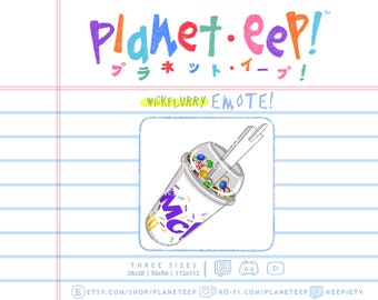 Ice Cream Emote | Dessert Emote | Food Emote | Twitch Emote | Discord Emote | YouTube Emote