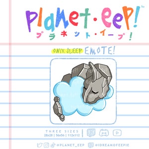 Poki Emote | OnixSleep | Cloud Emote | Twitch Emote | Discord Emote | YouTube Emote